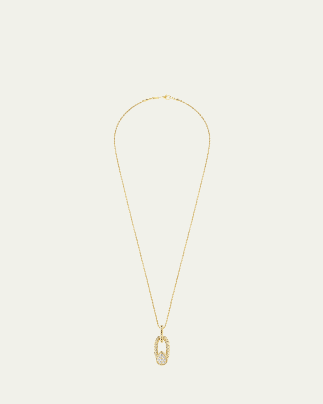 Serpent Boheme 18K Yellow Gold Diamond Pendant Necklace